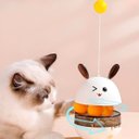 Ver imagem 6 de Comedouro 2em 1 Petisco Brinquedo para Gatos 16,5x9cm