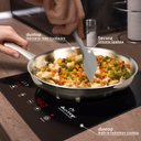Ver imagem 5 de Secura Espátula de Silicone Pequena Antiaderrapante para Cozinha (cinza)