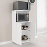 Balcão Multiuso para Forno e Microondas com 2 Portas Multimóveis CR20007 Branco - 4