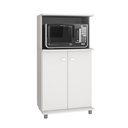 Ver imagem 2 de Balcão Multiuso para Forno e Microondas com 2 Portas Multimóveis CR20007 Branco