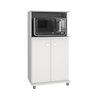 Balcão Multiuso para Forno e Microondas com 2 Portas Multimóveis CR20007 Branco - 2