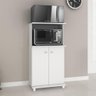 Balcão Multiuso para Forno e Microondas com 2 Portas Multimóveis CR20007 Branco - 1