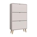 Ver imagem 5 de Sapateira 76,5cm com 3 Portas Basculantes Cv007 Linha Curve Completa Móveis