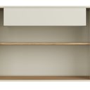 Ver imagem 7 de Buffet para Sala de Jantar 2 Portas 1 Gaveta Pés Industrial Preto Naim I03 Luna Louro - Lyam