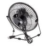 Ventilador Metal Mesa Notebook Mini Circulador Ar Usb Potente Casa Carro Articulavel Silencioso Port - 4