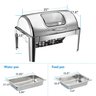Takywep Conjunto Réchaud 9 Qt Aço Inox com Tampa Rolante Prata - 3