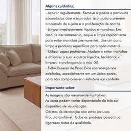 Sofá Modulado com Chaise M201 Base em Madeira Maciça - 10