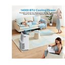 Ver imagem 4 de Takywep Ar-condicionado Portátil 14.000 Btus 3 em 1 115v Preto