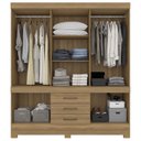 Ver imagem 5 de Guarda Roupa Casal 10 Portas 83530 Amendola Touch Demobile