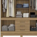 Ver imagem 6 de Guarda Roupa Casal 10 Portas 83530 Amendola Touch Demobile