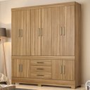 Ver imagem 2 de Guarda Roupa Casal 10 Portas 83530 Amendola Touch Demobile