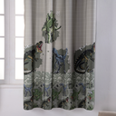Ver imagem 2 de Cortina Infantil Juvenil Quarto Menino Boy para Varão Simples Duplo 2m Estampada Dino