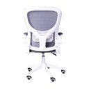 Ver imagem 5 de Kit 04 Cadeiras Escritório Rodizio Office Bytes Cinza