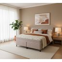 Ver imagem 1 de Cama Box King Castor Class Pocket 193x203x52 + Box Castor