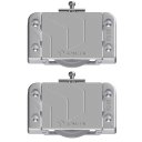 Ver imagem 2 de Kit para Porta de Correr Ro 65 4013 Sl Prata Sobreposto 60kg 1 Porta Rometal Unitário