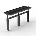 Ver imagem 1 de Kit Fechamento Prateleira Ilha Premium 2,10 Metros Preto - Refrimate