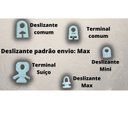 Ver imagem 5 de Cortina Blackout Tecido 5.00m X 2.50m para Trilho Suíço Sala Quarto:gelo