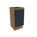 Ver imagem 1 de Balcão Celeste Kappesberg 100% Mdf 1 Porta Nogueira/azul 40cm