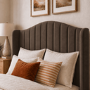 Ver imagem 2 de Cabeceira Cama Box Casal Queen 160cm Zoe Estofada Suede Moderna