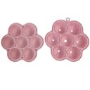 Ver imagem 4 de Forma de Gelo Bandeja de Silicone Drink Bebida Cha Formato Bola de Basquete Molde Flexivel Festa Eve