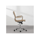 Ver imagem 2 de Cadeira Escritório Caramelo Diretor Couro 3301 Baixa