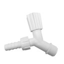 Ver imagem 1 de Kit 5 Torneiras Para Tanque E Jardim Bico 3/4 Branca