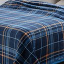 Ver imagem 3 de Cobertor Jolitex Casal Dyuri Plus 1,80x2,20m Tweed Azul
