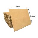 Ver imagem 3 de Kit com 40 Placas Mdf Lisa 3mm Tamanho 20x30cm