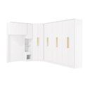 Ver imagem 3 de Quarto Modulado Kappesberg Adapt Branco 6 Peças 246cm x 341cm