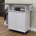 Ver imagem 2 de Tábua de Passar Com Balcão 2 Portas Carla Branco - Lumil