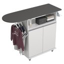 Ver imagem 5 de Tábua de Passar Com Balcão 2 Portas Carla Branco - Lumil