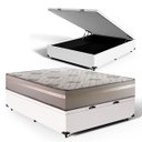 Ver imagem 2 de Cama Box Baú com Colchão de Espuma D33 Millenium One Face Casal 138cm