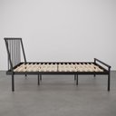 Ver imagem 5 de Conjunto Cama Queen 2 Mesas de Cabeceira em Aço Begônia CabeCasa MadeiraOriginals