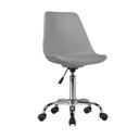 Ver imagem 1 de Cadeira Escritório Secretária Decorativa Eames Chicago Cinza