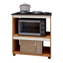 Balcão para Cooktop 4 Bocas 2 Nichos para Forno Turim  - 9