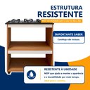 Ver imagem 7 de Balcão para Cooktop 5 Bocas 2 Nichos para Forno Turim