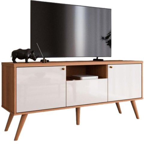 Rack em Mdp 25mm P/ Tv até 70" 1,36m 2 Portas e 1 Gaveta Sevilla