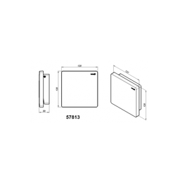 Acabamento Válvula Descarga Tigre Quarter Cromado 57813 - 2