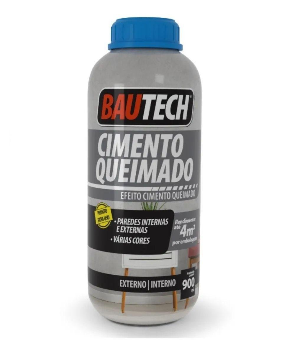 Cimento Queimado Líquido Bautech 900Ml - Platina