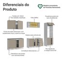 Ver imagem 4 de Armário de Cozinha Completa 310 Cm Branco/crema Vik Madesa 01