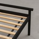 Ver imagem 5 de Conjunto Cama Casal 2 Mesas de Cabeceira em Aço Begônia CabeCasa MadeiraOriginals Preto/Cobre