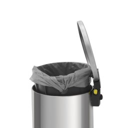 Lixeira com Pedal Tramontina Loop Aço Inox Polido 30 Litros - 3