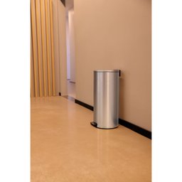 Lixeira com Pedal Tramontina Loop Aço Inox Polido 30 Litros - 5