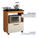 Ver mais imagens de Balcão para Cooktop 1 Porta 1 Nicho Salvia