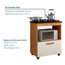 Ver imagem 4 de Balcão para Cooktop 1 Porta 1 Nicho Salvia