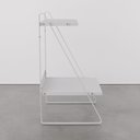 Ver mais imagens de Conjunto Cama Queen 2 Mesa de Cabeceira e Arara de Roupas em Aço Begônia CabeCasa MadeiraOriginals