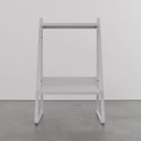 Ver imagem 7 de Conjunto Cama Queen 2 Mesa de Cabeceira e Arara de Roupas em Aço Begônia CabeCasa MadeiraOriginals