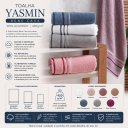 Ver imagem 2 de Toalha de Rosto Yasmin 100% Algodão 420g/m² 45x70cm Bene Casa Carvalho