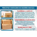 Ver imagem 2 de Conjunto: Mesa Sala Jantar Pietá Tampo Curvo 120cm+4 Cadeiras Dakota Madeira Naturale/off White -