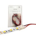 Ver imagem 2 de Kit Conector Emenda com Cabo C/ 10 Un P/ Fita Led 10mm 86732 Opus St3084